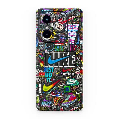 Infinix Hot 40i Nike Logos 3D Skin WrapitSkin