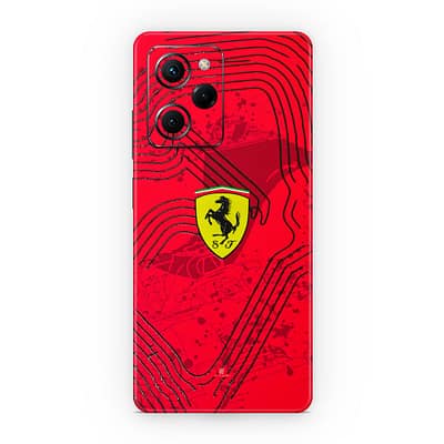 Poco X5 Pro Ferrari's Blaze 3D Skin WrapitSkin