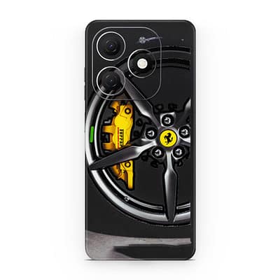 Tecno Spark 20 Ferrari Rim 3D Skin WrapitSkin