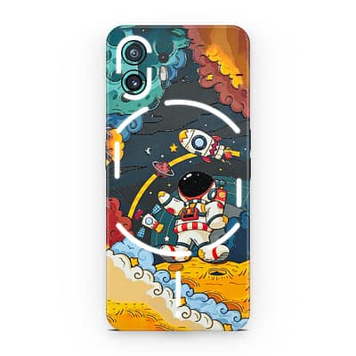 Nothing Phone 2 Flight Planet 3D Skin WrapitSkin