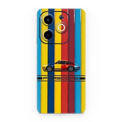 Infinix Hot 40i Porsche Multicolor 3D Skin WrapitSkin