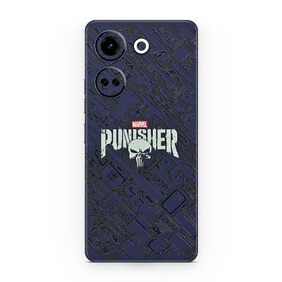 Tecno Camon 20 Punisher 3D Skin WrapitSkin