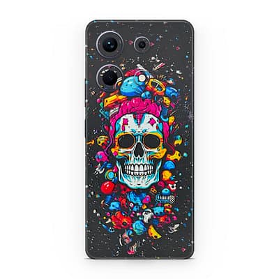 Infinix Note 30 Skull 3D Skin WrapitSkin