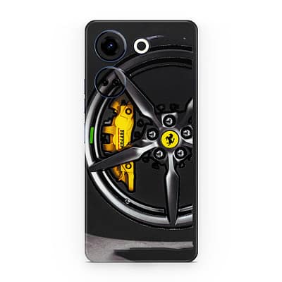 Tecno Camon 20 Ferrari Rim 3D Skin WrapitSkin
