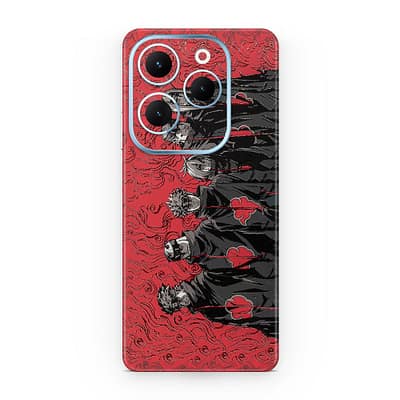 Infinix Hot 40 Shinobi Warriors 3D Skin WrapitSkin
