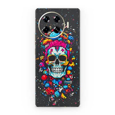 Tecno Spark 20 Pro Plus Skull 3D Skin WrapitSkin