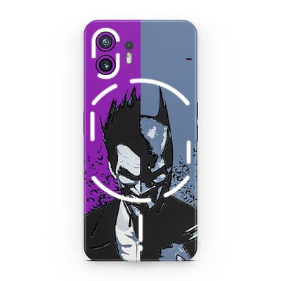 Nothing Phone 2 Batman Vs Joker 3D Skin WrapitSkin