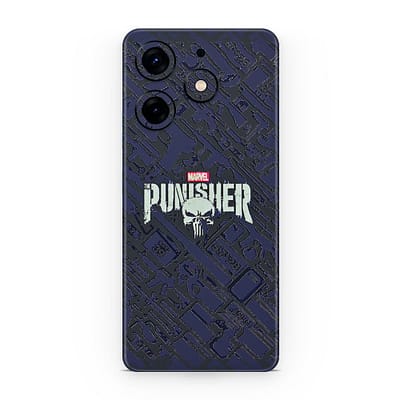 Tecno Spark 10 Pro Punisher 3D Skin WrapitSkin