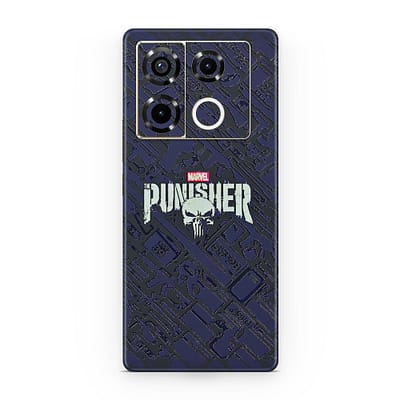 Infinix Note 40 Pro 5G Punisher 3D Skin WrapitSkin