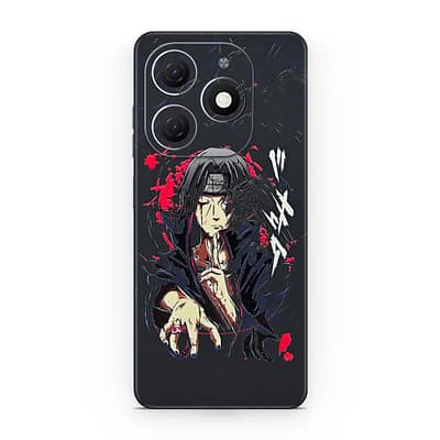 Tecno Spark 20 Itachi Uchiha 3D Skin WrapitSkin