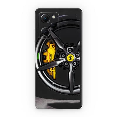 Poco X5 Pro Ferrari Rim 3D Skin WrapitSkin