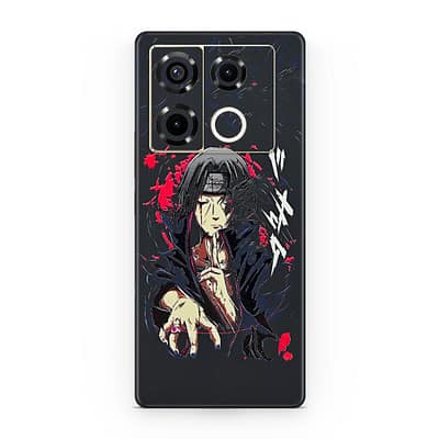 Infinix Note 40 Pro 5G Itachi Uchiha 3D Skin WrapitSkin