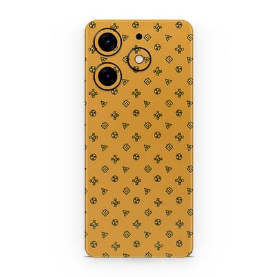 Tecno Spark 10 Pro Yellow Danger 3D Skin WrapitSkin
