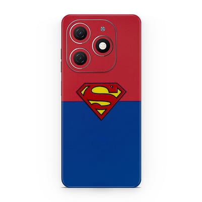 Tecno Spark 20 Superman 3D Skin WrapitSkin