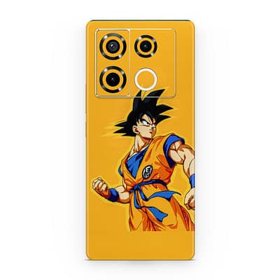 Infinix Note 40 Pro 5G Goku Yellow 3D Skin WrapitSkin