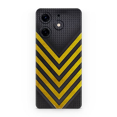 Tecno Spark 10 Pro Arrows Yellow 3D Skin WrapitSkin