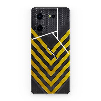 Tecno Pova 5 Pro 5G Arrows Yellow 3D Skin WrapitSkin