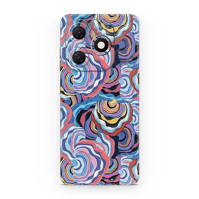 Tecno Spark 20C Abstract Multicolor 3D Skin WrapitSkin