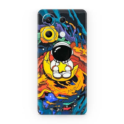 Redmi Note 13 4G Astronaut 3D Skin WrapitSkin