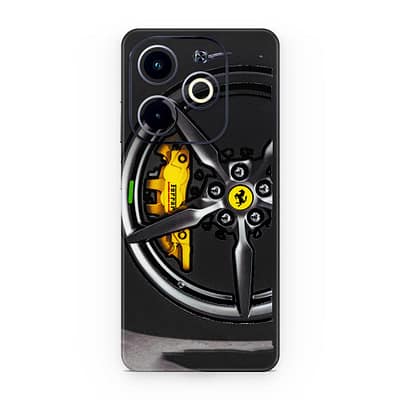 Infinix Hot 40i Ferrari Rim 3D Skin WrapitSkin