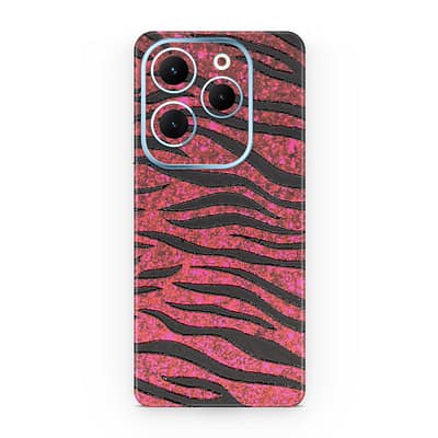 Infinix Hot 40 Red Zebra 3D Skin WrapitSkin