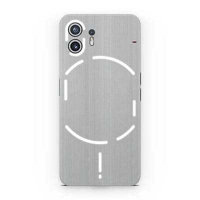 Nothing Phone 2 Brushed Metal Skins WrapitSkin