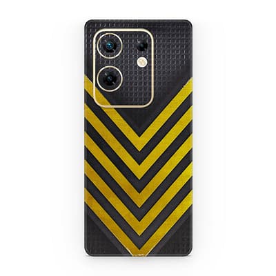 Infinix Zero 30 4G Arrows Yellow 3D Skin WrapitSkin