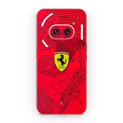 Nothing Phone 2A Ferrari's Blaze 3D Skin WrapitSkin