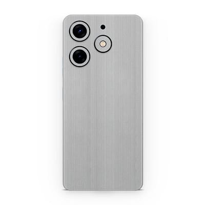 Tecno Spark Go 2024 Brushed Metal Skins WrapitSkin
