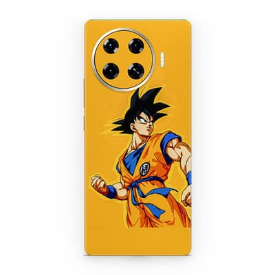 Tecno Spark 20 Pro Plus Goku Yellow 3D Skin WrapitSkin