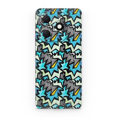 Tecno Spark 20 Graffiti Harmony 3D Skin WrapitSkin
