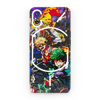 Nothing Phone 1 My Hero 3D Skin WrapitSkin