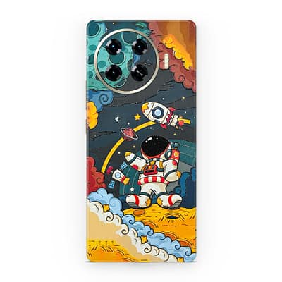 Tecno Spark 20 Pro Plus Flight Planet 3D Skin WrapitSkin