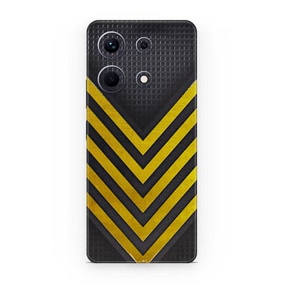 Infinix Note 30 Arrows Yellow 3D Skin WrapitSkin