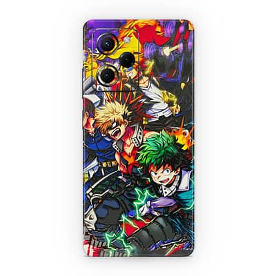 Poco X5 Pro My Hero 3D Skin WrapitSkin