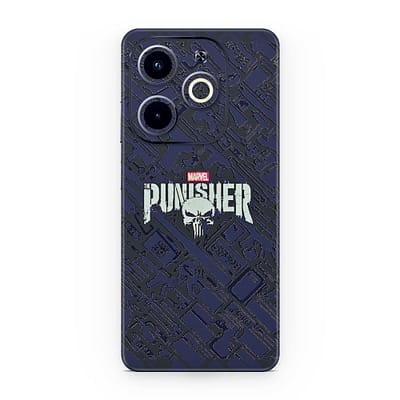 Infinix Hot 40i Punisher 3D Skin WrapitSkin
