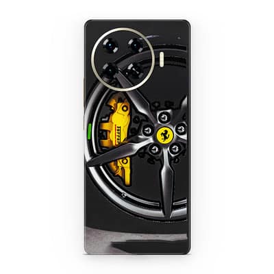 Tecno Spark 20 Pro Plus Ferrari Rim 3D Skin WrapitSkin