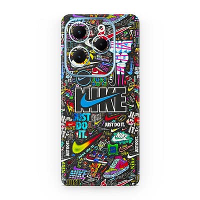 Infinix Hot 40 Nike Logos 3D Skin WrapitSkin