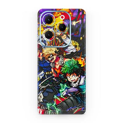 Infinix Hot 40 My Hero 3D Skin WrapitSkin