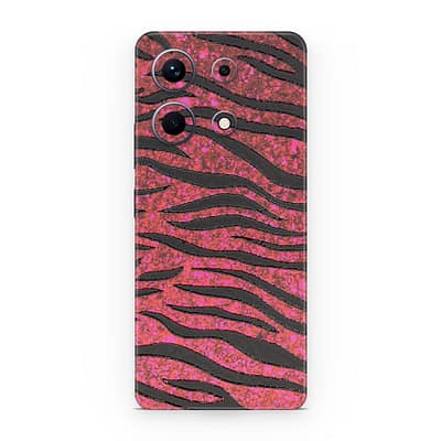 Infinix Note 30 Red Zebra 3D Skin WrapitSkin
