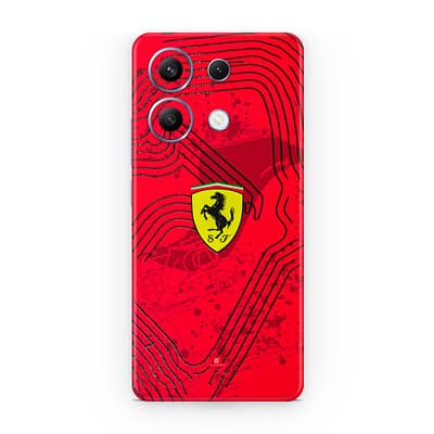 Redmi Note 13 4G Ferrari's Blaze 3D Skin WrapitSkin