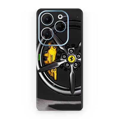 Infinix Hot 40 Ferrari Rim 3D Skin WrapitSkin