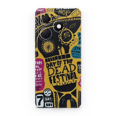 Tecno Spark 20 Street Festival 3D Skin WrapitSkin