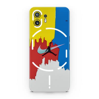 Nothing Phone 2 Nike Jordan 3D Skin WrapitSkin