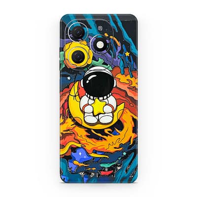 Tecno Spark 20 Astronaut 3D Skin WrapitSkin