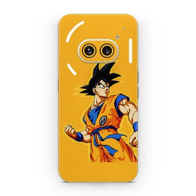 Nothing Phone 2A Goku Yellow 3D Skin WrapitSkin