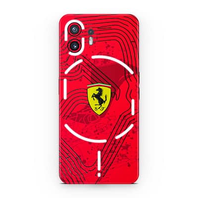 Nothing Phone 2 Ferrari's Blaze 3D Skin WrapitSkin