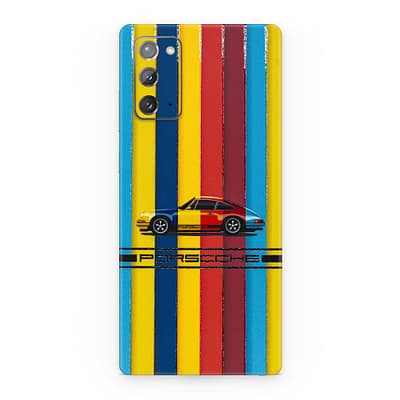 Galaxy Note 20 Porsche Multicolor 3D Skin WrapitSkin