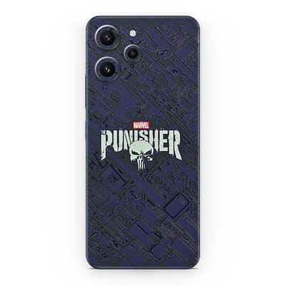 Redmi 12 4G Punisher 3D Skin WrapitSkin