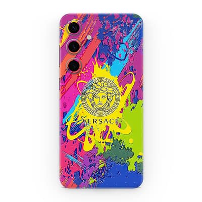 Galaxy S24 Plus Versace Colorful 3D Skin WrapitSkin